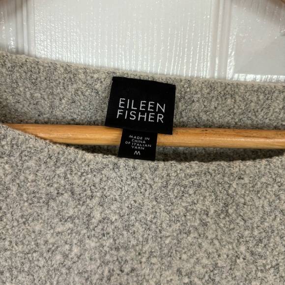 Eileen Fisher Wool-blend sweatshirt - Picture 5 of 7